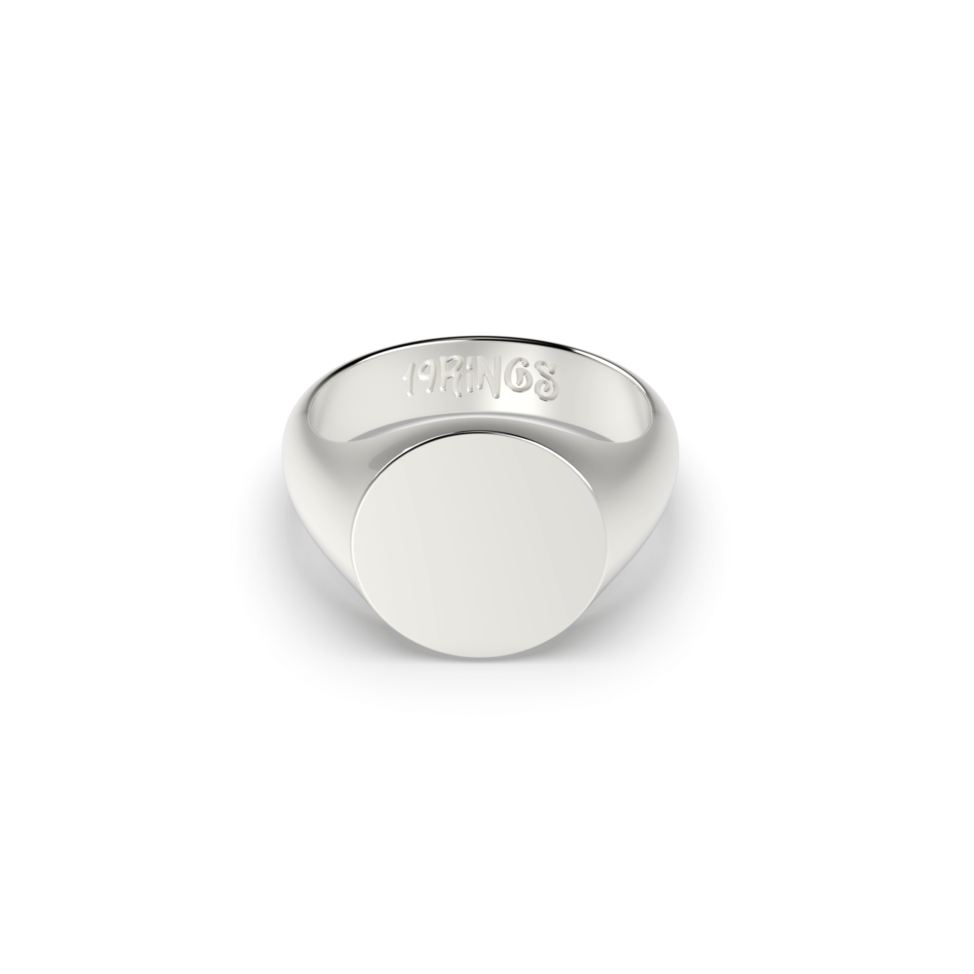 ROUND SIGNET RING
