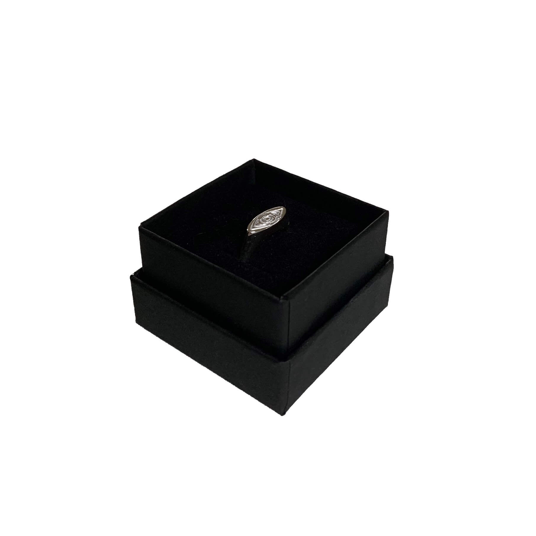 Eye Ring Sterling Silver
