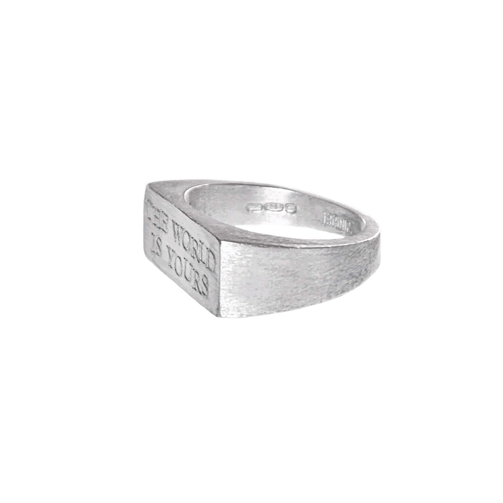 The world is yours ring - tony montana ring