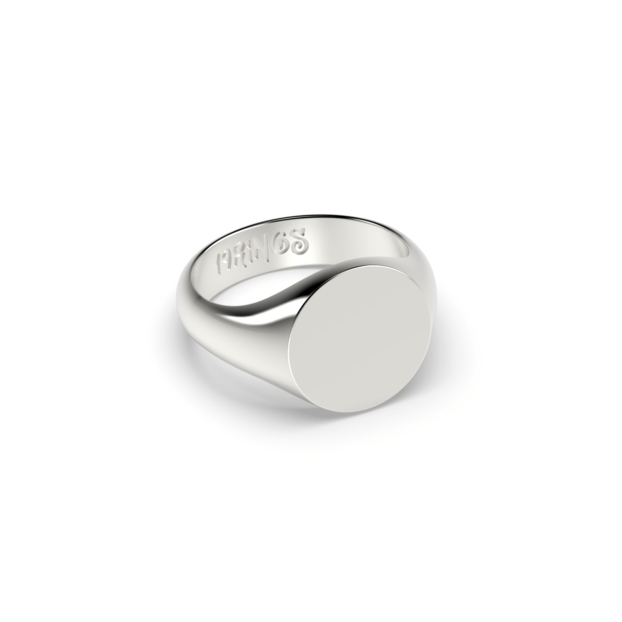 ROUND SIGNET RING