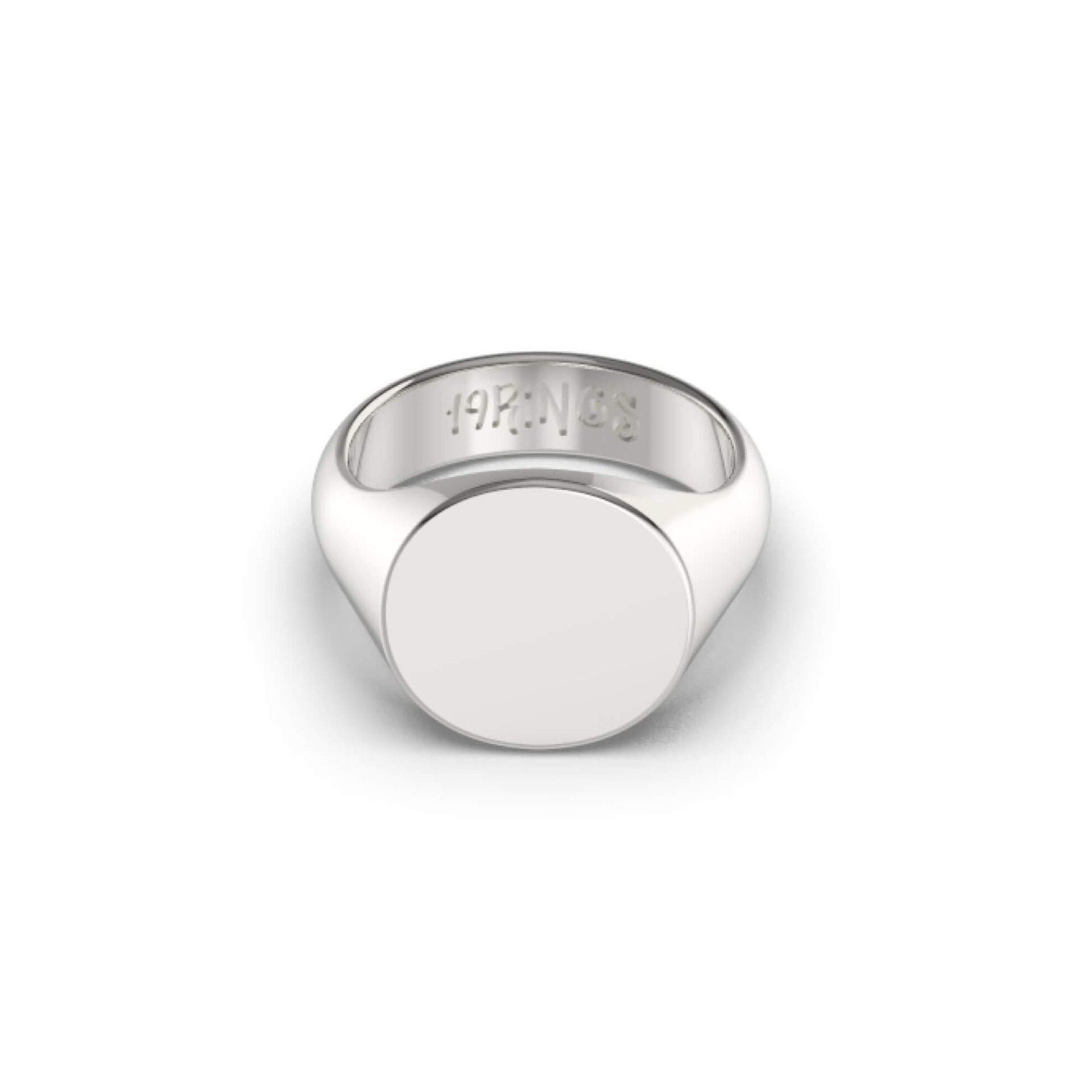 LIFE RING - OVAL SIGNET