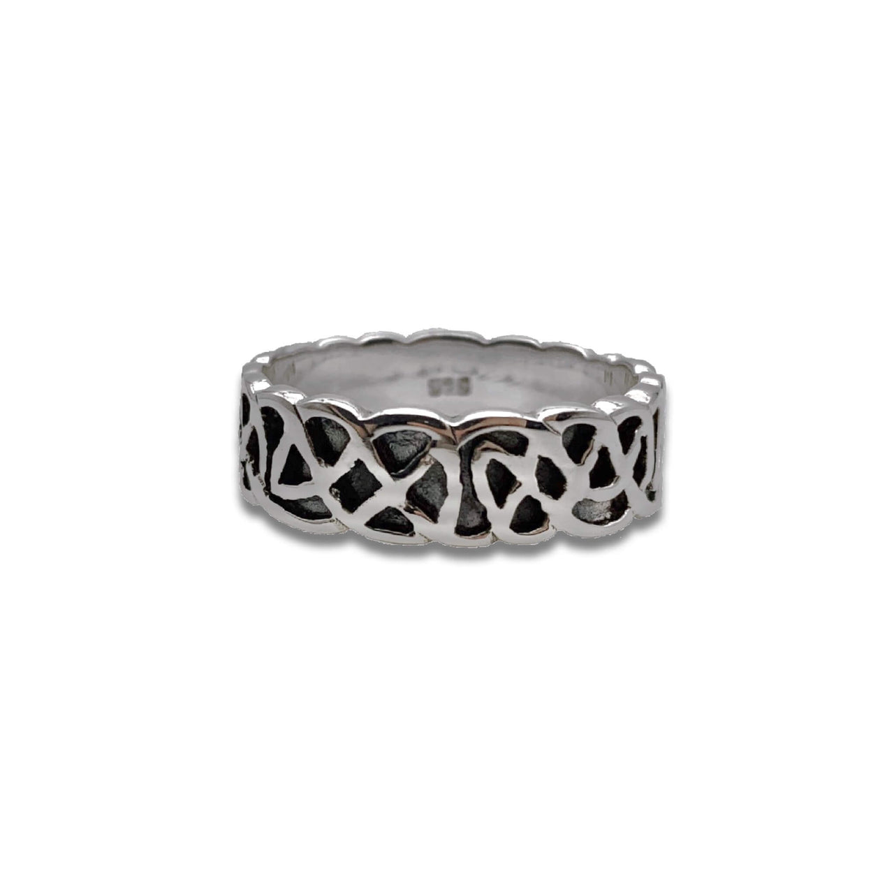 Sterling Silver celtic band ring